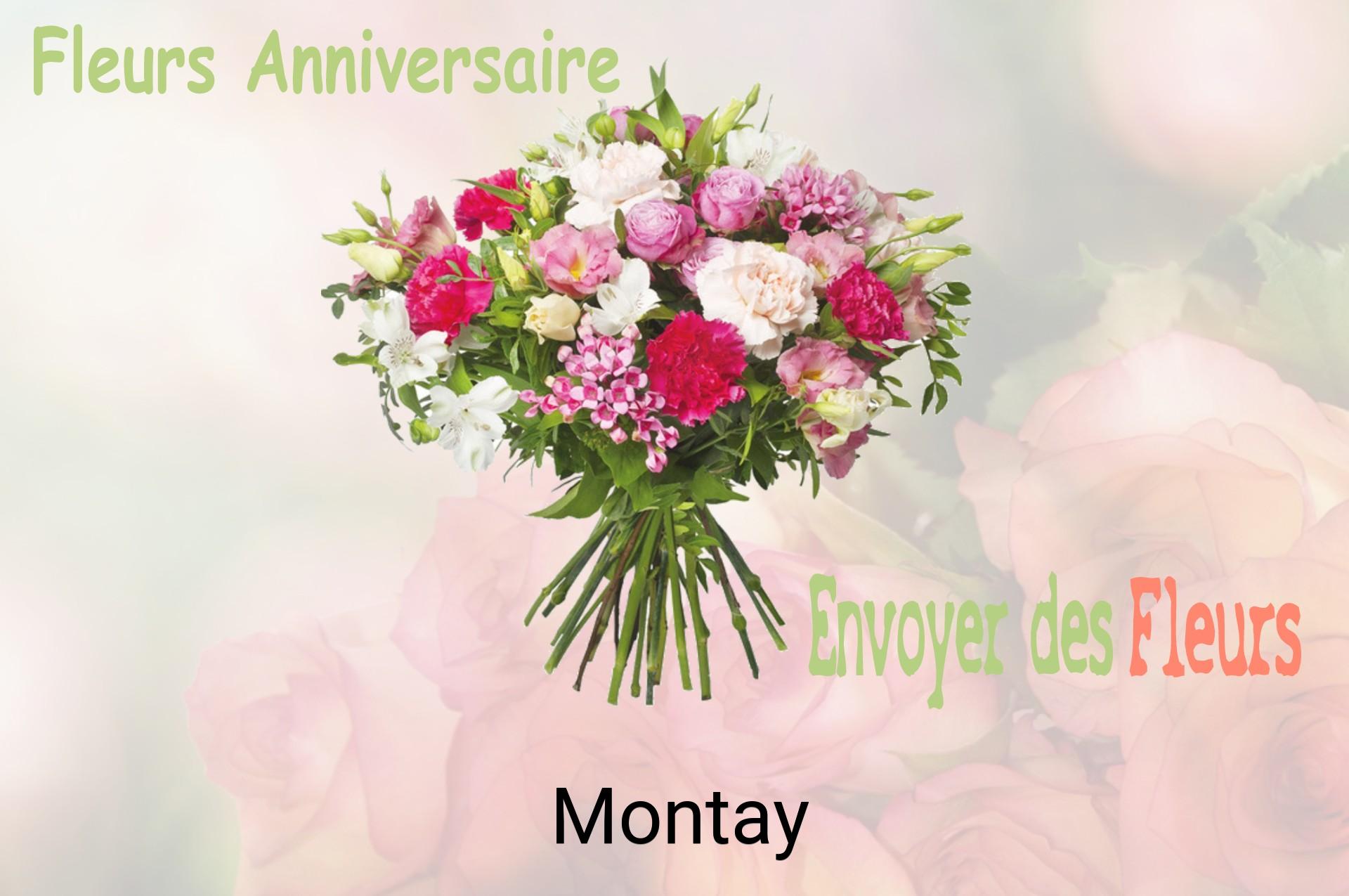 Bouquet de fleurs d’anniversaire livré à Montay